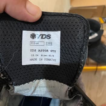 YDS Astor GTX Botta Dikiş Problemi Ve Garanti İncelemesinde Kullanıcı Hatası Söylenmesi
