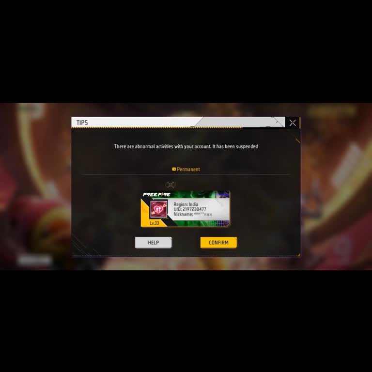 Garena Free Fire Hesabım Haksız Şekilde Kalıcı Banlandı Ve Geri Açılmasını Talep Ediyorum