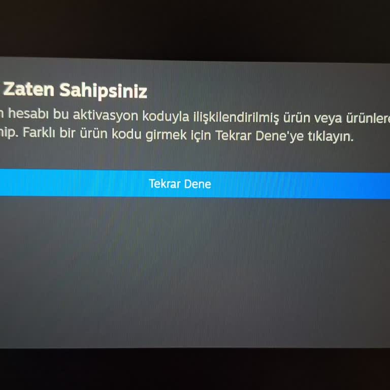 Satın Alınan Pakette Tekrarlanan Steam Keyleri İçin İade Talebi