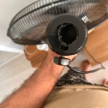 Raks Sf18 Plus Vantilatör Kırılan Parçası İçin Garanti Dışı Ücretli Onarım Talebi