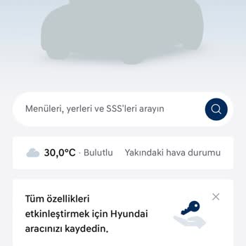 Bluelink Olmadan MyHyundai Uygulamasında Araç Ekleyemiyorum