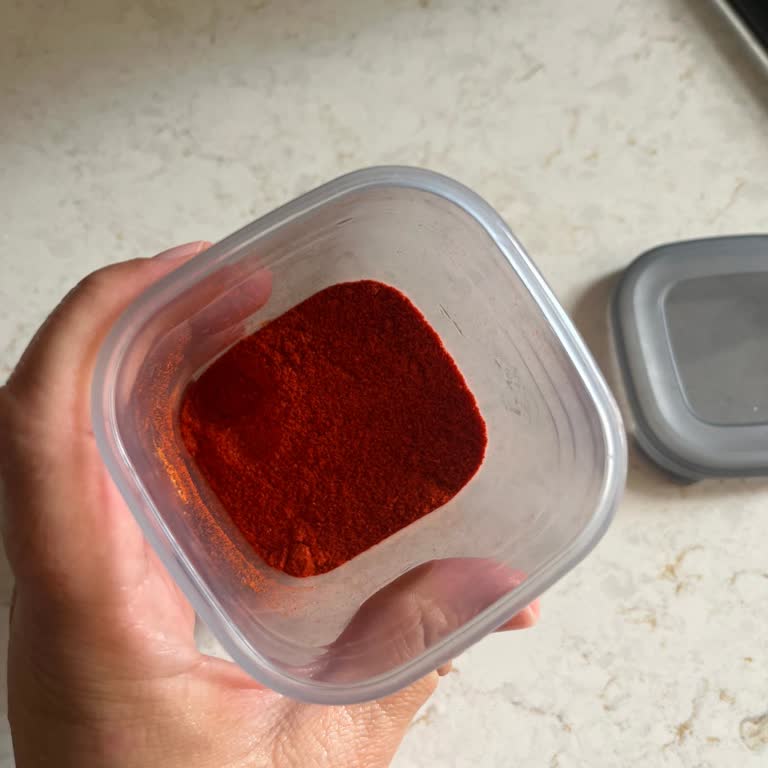 Kırmızı Toz Tatlı Biberinin Aşırı Acı Ve Yanma Riski