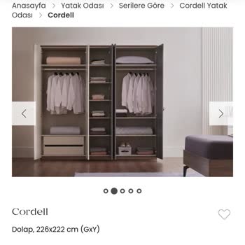 Çekmeceli Gösterilen Dolapta Çekmece Bulunmuyor