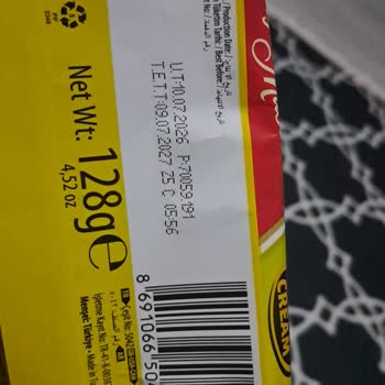 Time Şirketine Siyah Parçalı Limonlu Gofret İçin Gıda Güvenliği İncelemesi Talebi
