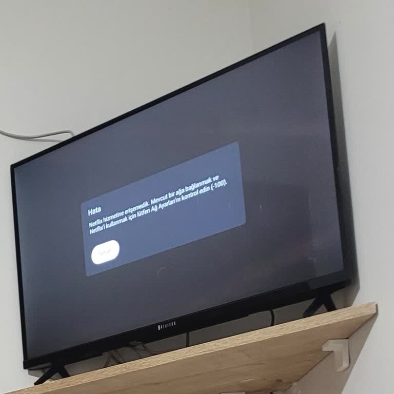 Kanal Listesi Boş Ve Netflix Açılmıyor