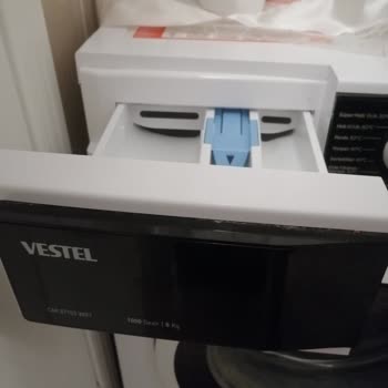 Vestel Çamaşır Makinesinde Sıvı Deterjan Aparatı Eksik