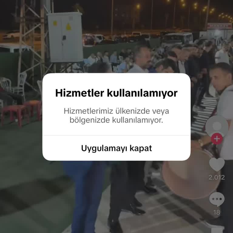 Telefonumdan TikTok Girişi Konum Blokajı Nedeniyle Engellendi