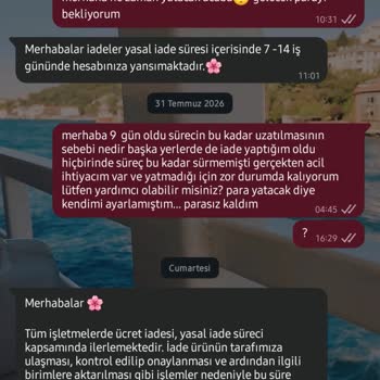 Onaylanan 4.067 TL’lik İade Hesaba Yatırılmadı Ve Uzun Süreli Oyalama