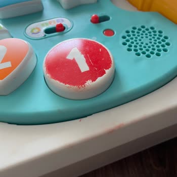 Fisher-Price JLM96 Activity Table Paint Came Off on My Baby’s Hands