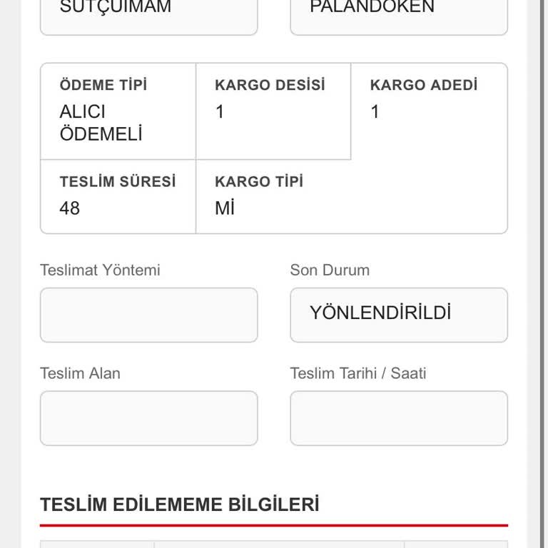 Adres Doğruyken Bilinçsiz Kargo Geri İadesi
