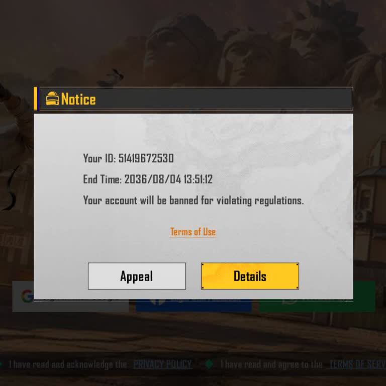 BGMI Account Ban Issue