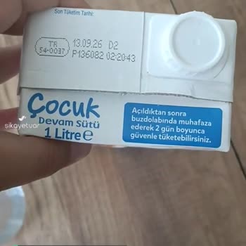İçim Çocuk Devam Sütü Bozuk