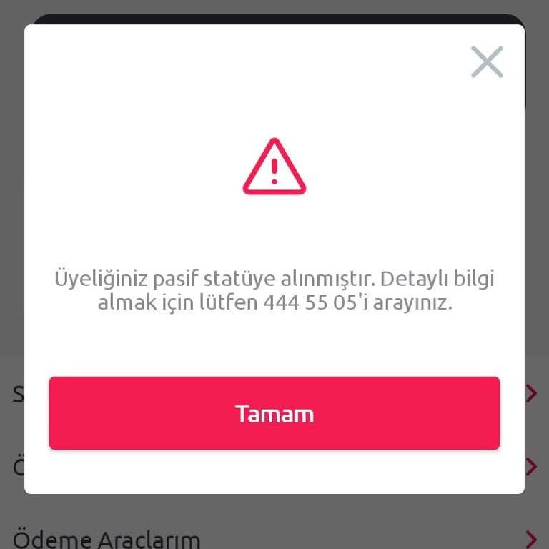 Hesabımın Haksızca Pasifleştirilmesi Ve Açıklama İsteği