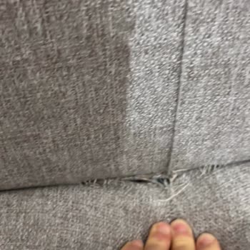 Koltuk Takımındaki Dikiş Sökükleri Ve Mağazadan Yanıt Almama