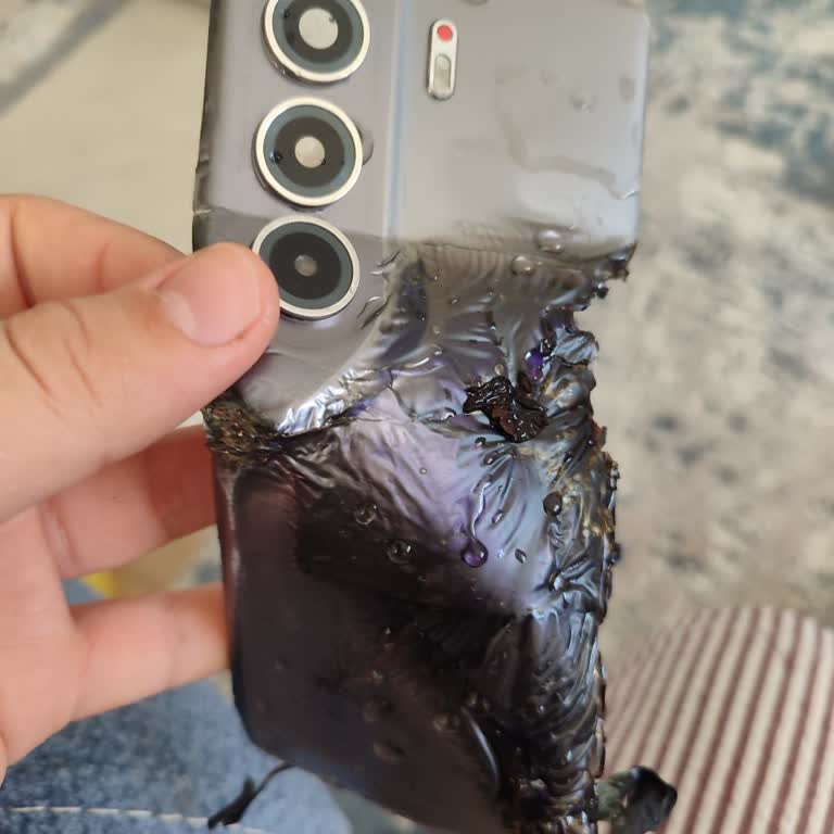 Bataryası Şişen Ve Alev Alan Tecno Camon 40 Pro 5G Telefonun Değiştirilmesi Talebi