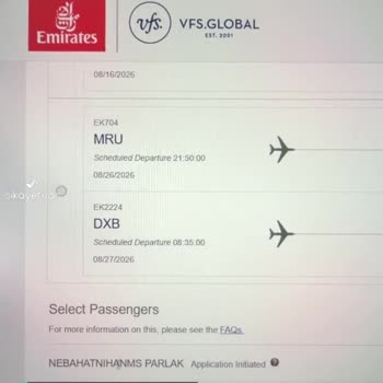Emirates Hava Yolları Üzerinde BAE Vizesine Başvurma Sorunu