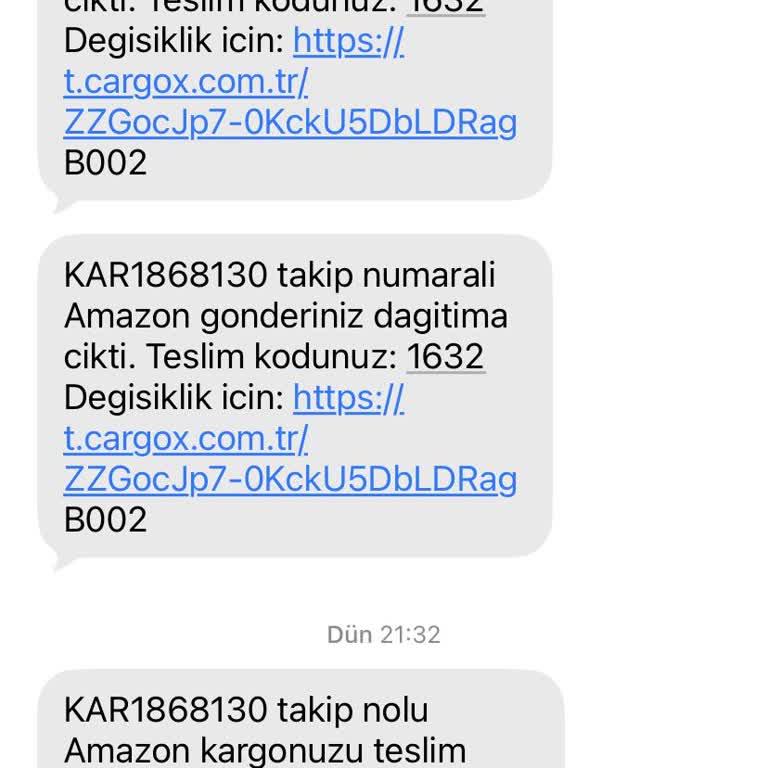 Amazon Siparişinde 7 Günlük Teslimat Gecikmesi Ve Cargo X Sorunu