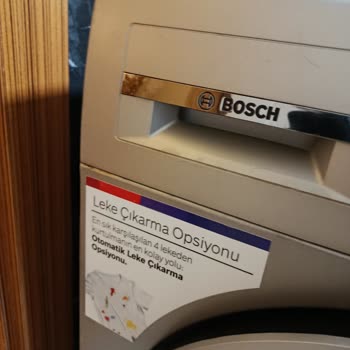 Bosch Çamaşır Makinesinde Alt Kısımlarda Paslanma Ve Deterjan Kapağında Pas Şikayeti