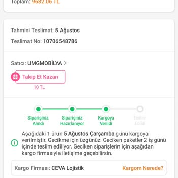 Ceva Kargom Bursa Nilüfer Şubesinde Kilitlenmiş Ve Teslim Edilmedi