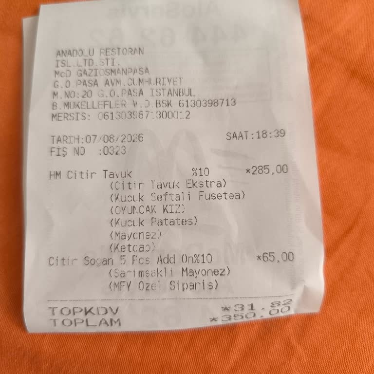 Oyuncak Olmayan Çocuk Menüsü Ve Personelin Kaba Tutumu