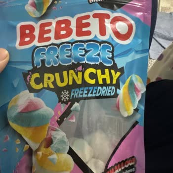 Sert Ve Plastik Kıvamda Dondurulmuş Marshmallow Ürünü