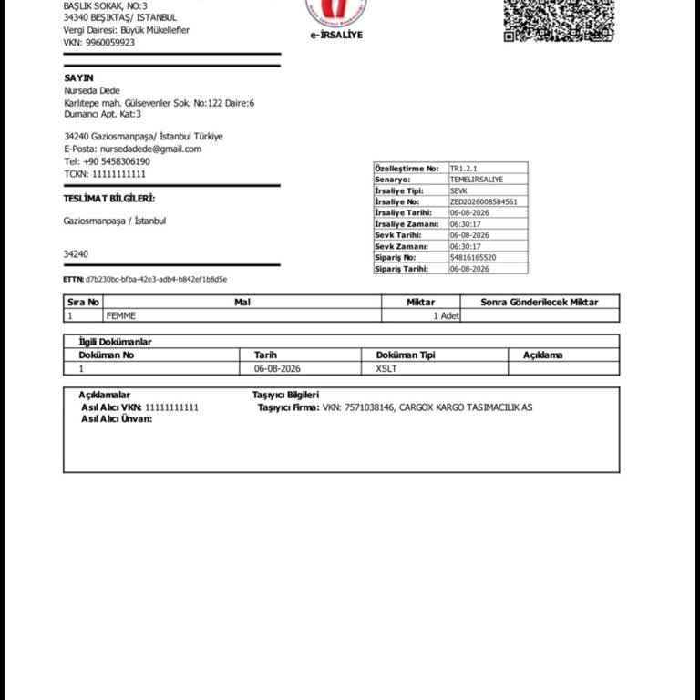 Zara Teslimat Tarihini Değiştirerek Müşteriyi Mağdur Etti