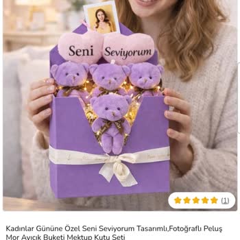 Fotomcity Sipariş Edilen Mor Kutunun Yerine Beyaz Kutuda Kırmızı Ayıcık Gönderildi