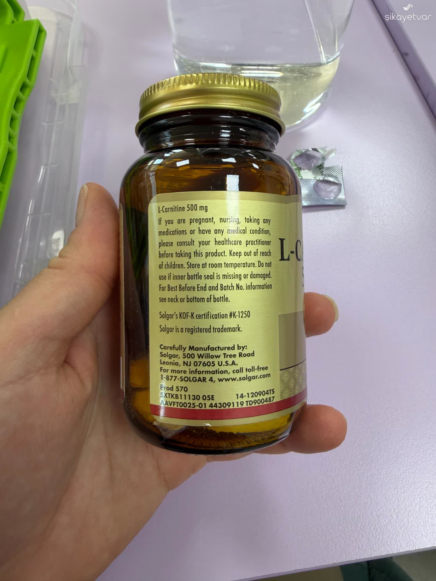 l-carnitine solgar I Face Capsules Swelling Despite Proper Storage Amino acids are the Private Label 2000 Mg BFCM30 Servings:120 Softgels