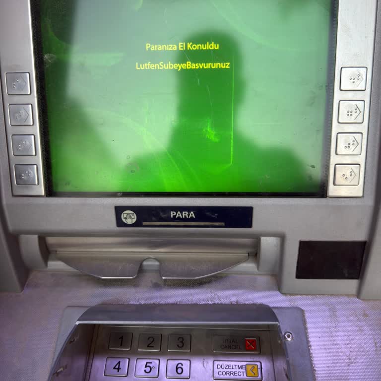 Elbistan PTT ATM'sinde Yatırılan 4.320 TL Hesaba Geçmedi Ve İade Talebi