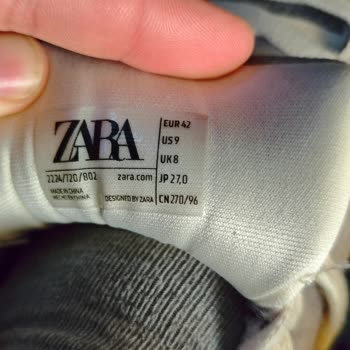Zara Üyelik İşleminin Görünmemesi Ve Ayıplı Ayakkabı