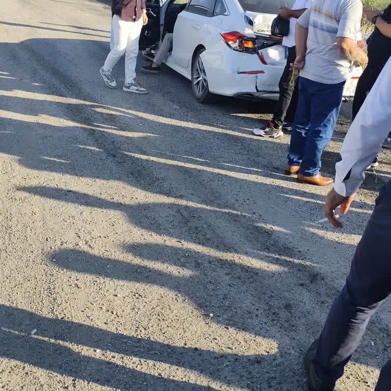 Takip Mesafesine Uymayan Şoför Nedeniyle Kaza Ve Yetersiz Mola