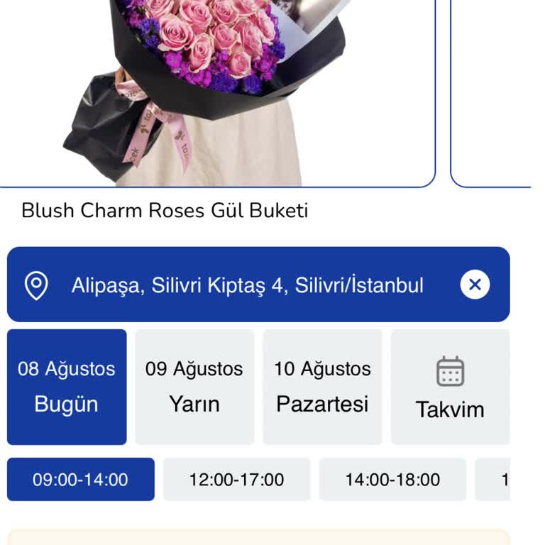 Sipariş Edilen Çiçek Buketi Görseldekiyle Aynı Değil