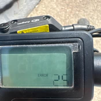 Kron Loop Armour 20 Elektrikli Bisikletinde Error 25 Hata Kodu Ve Servis İletişimsizliği