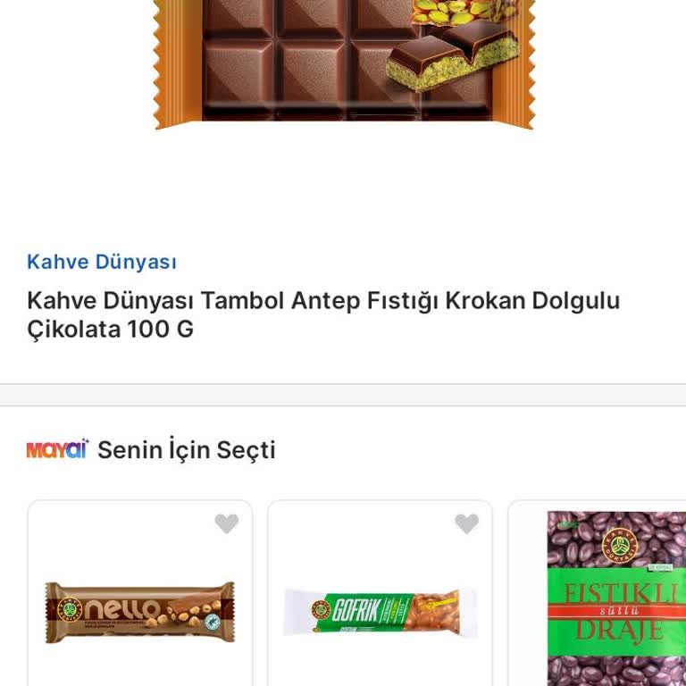 Kahve Dünyası Çikolata Kampanyasında Money Puanı Alınamadı