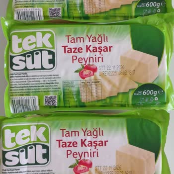 Teksüt Kaşar Peynirinde Lezzet Sorunu: Son Kullanma Tarihi Geçerli