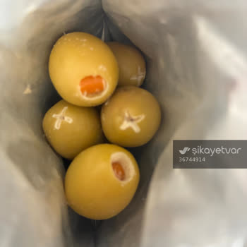 Migros'tan Alınan Nutruit Zeytin Paketi Küflü Ve Ekşi: İade Talebi