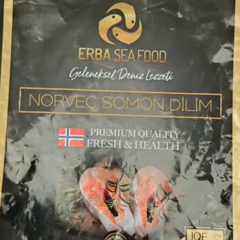 BİM Erba Seafood Somon Paketi Net Ağırlık Yanıltması