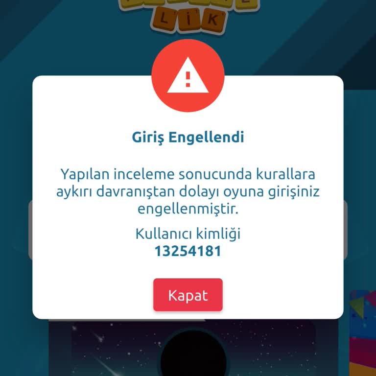 Uzun Süreli Pasif Hesabım Yanlışlıkla Banlandı Ve Pro Özelliğim Kapatıldı