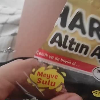 Haribo Altın Ayıcık Ezilmiş!