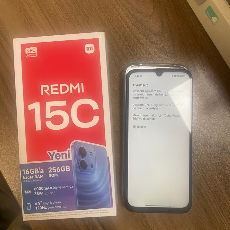 Uygulama Test Edilmediği İçin Dexcom One+ Sensör Ve Telefon Kullanılamıyor
