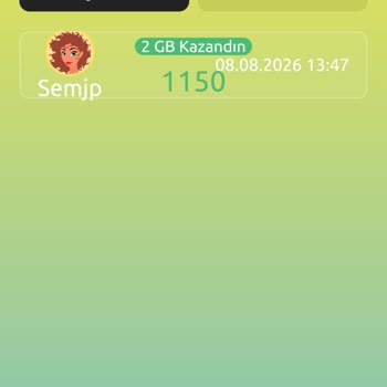 Turkcell Zip Zip Oyununda Kazandığım 2 GB İnternet Yüklenmedi