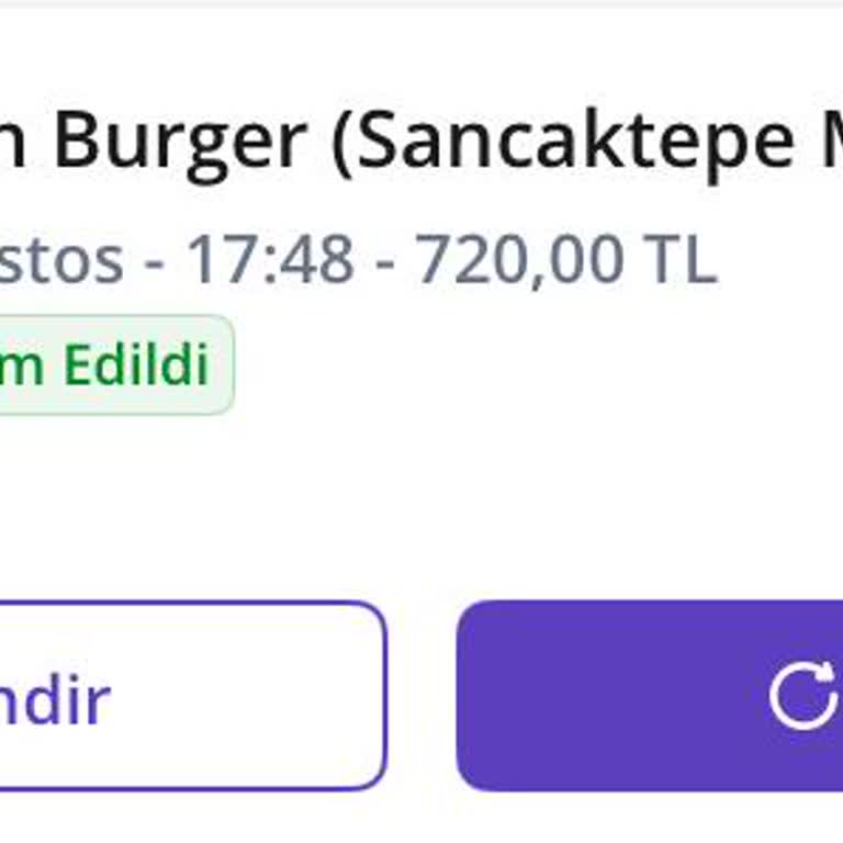 Getir Yemek'te Sipariş İptalinde Gecikme Ve İletişim Sorunu