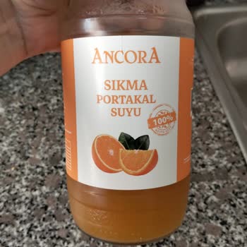 Ancora %100 Sıkma Organik Portakal Suyu Aldatıcı Ve Acı