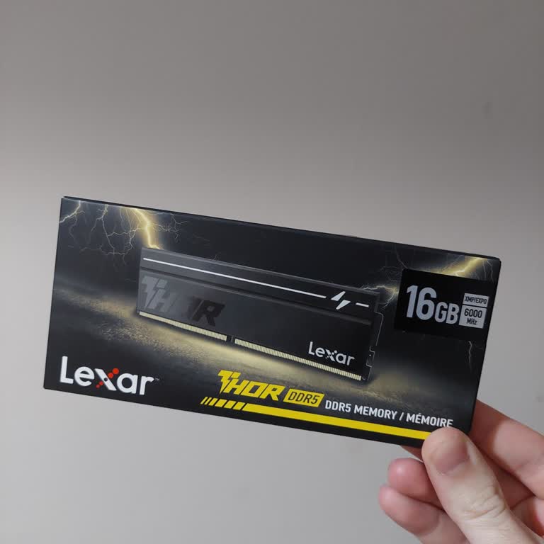 Patriot Viper Venom CL30 RAM Talep Ettim, Lexar Thor CL36 Gelen Ve Yanıt Almadım