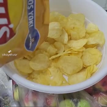 Lays Mürekkepli Cips!