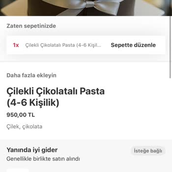 Yanlış Ve Hasarlı Pasta Gönderimi İade Reddiyle Mağdur Edildi