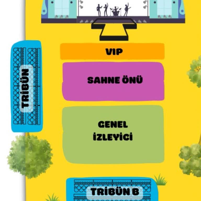 Vaat Edilen Sahne Önü Tribün Yerinin Değiştirilmesi Ve 7.500 TL Tam İade Talebi