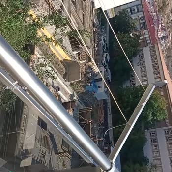 Pazar Sabahı Çankaya Belediyesi Sınırlarında İnşaat Çalışması