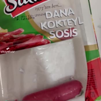 Sultan Sosis Küflü Çıktı!