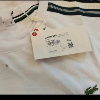 Leke İçeren Lacoste T-Shirt İçin Değişim Veya İade Talebi